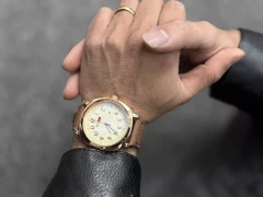 ساعت مردانه کاسرا چرمی✅*