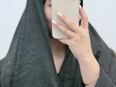 شال نگینی مشکی M