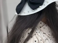کلاه حصیری مروارید✅*