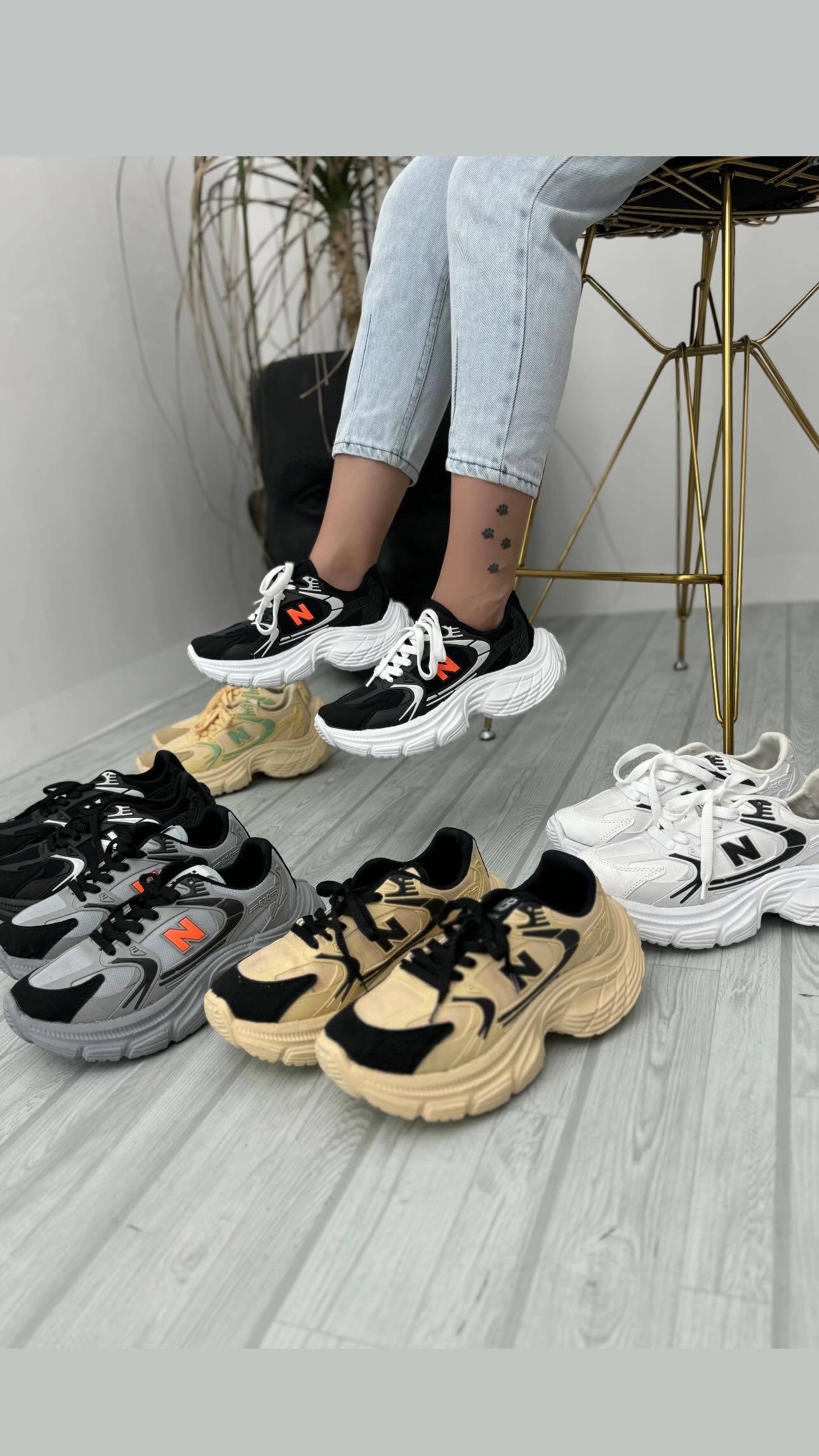 کتونی نیو فیس✅*