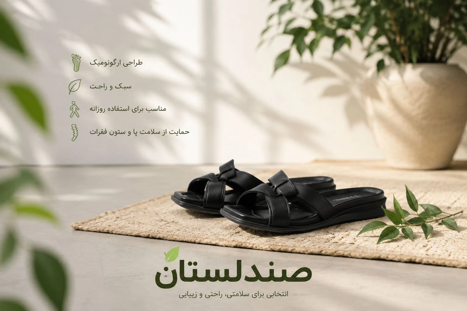  پوشیدن صندل میتونه برای پا مفید باشه🤔