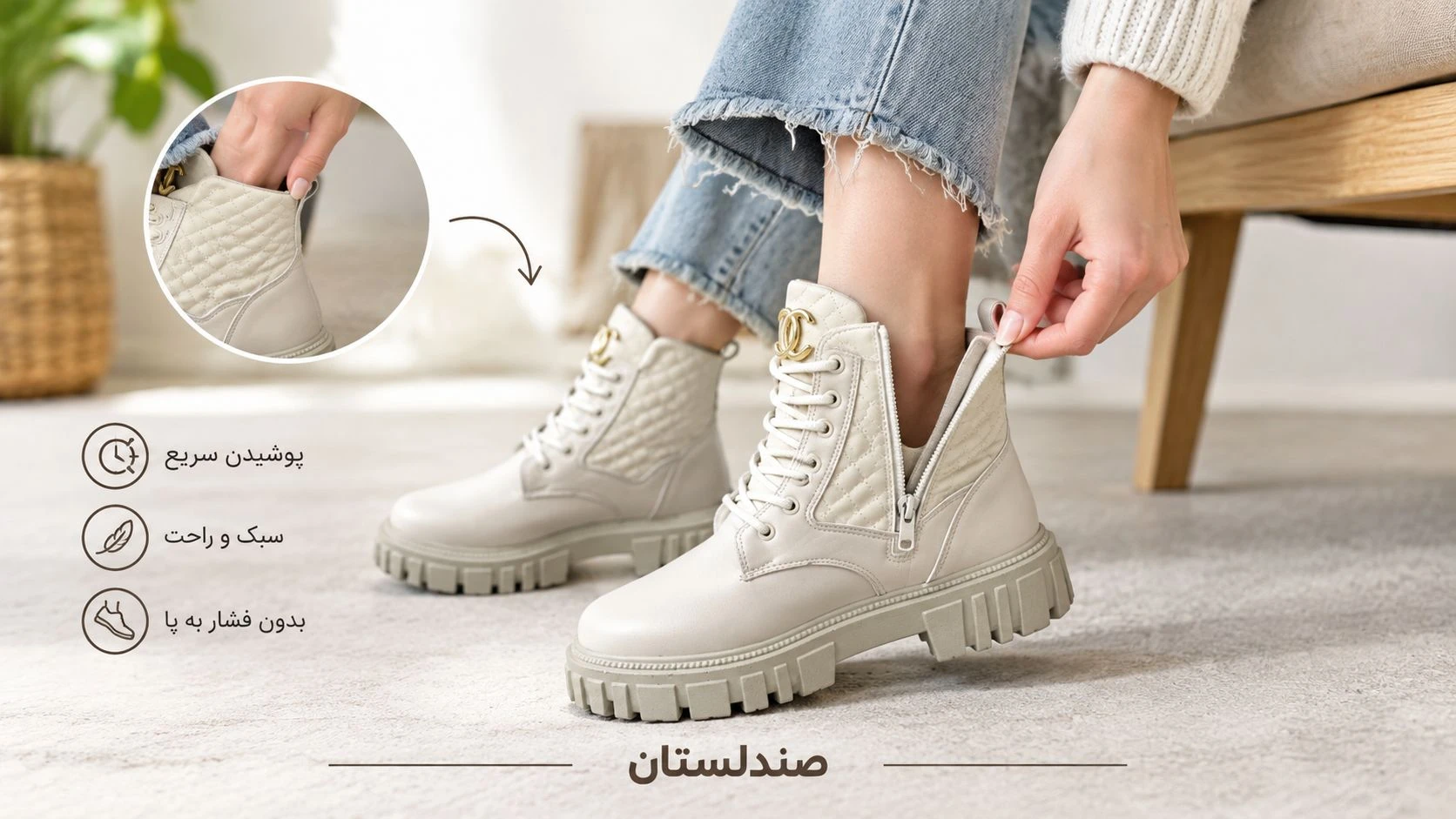  چگونه بوتی بخریم که پوشیدن و درآوردنش راحت باشد؟